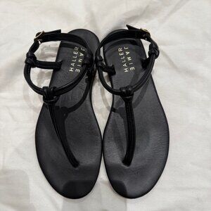 Jamie Haller The Knot Sandal in Black